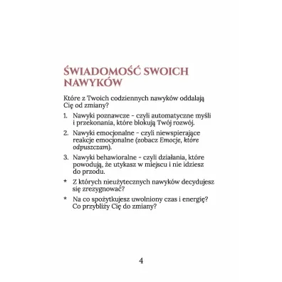 Karty Zmiany. Bo w �yciu masz to, na co si� odwa�ysz. Twoja droga do �wiadomego �ycia