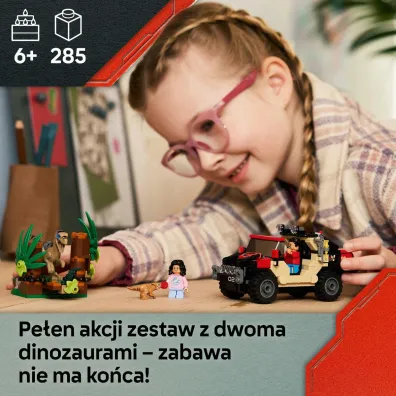LEGO Jurassic World Ucieczka teren�wk� 76972