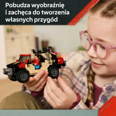 LEGO Jurassic World Ucieczka teren�wk� 76972
