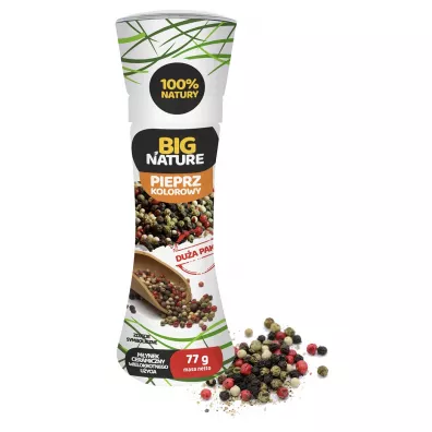 Big Nature Pieprz kolorowy w mynku 77 g