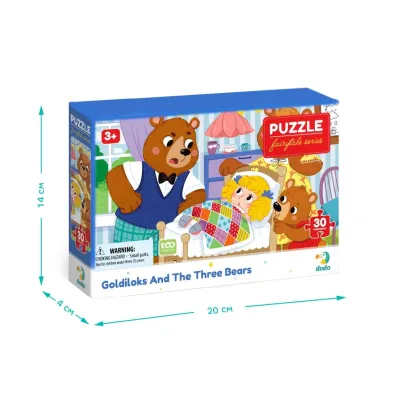 Puzzle Z�otow�osa i Trzy Nied�wiedzie 30el Dodo
