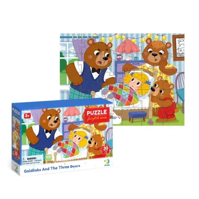 Puzzle Z�otow�osa i Trzy Nied�wiedzie 30el Dodo