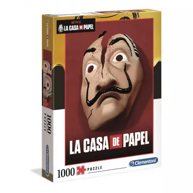 Puzzle 1000 el. Netflix. La Casa de Papel Clementoni
