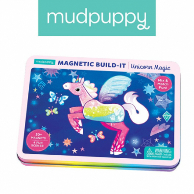 Magnetyczne konstrukcje Magiczne Jednoroce 4+ Mudpuppy