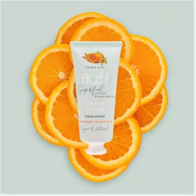 Fluff Krem - sorbet do r�k - pomara�cza z wanili� 50 ml