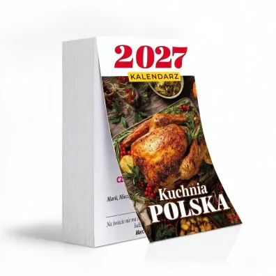 Kalendarz 2027 B7 zdzierak Kuchnia polska