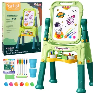 Tablica dwustronna magnetyczna sucho�cieralna LeanToys