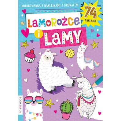 Lamoro�ce i lamy. Kolorowanka
