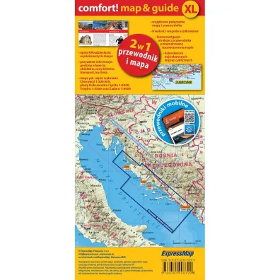 Chorwacja map&guide XL cz�� po�udniowa PL laminat 2023