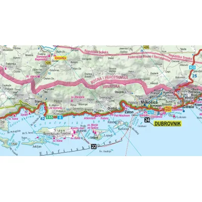 Chorwacja map&guide XL cz�� po�udniowa PL laminat 2023