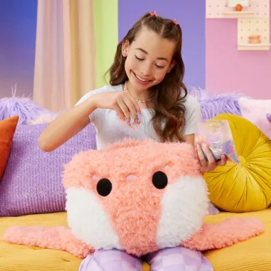 Fluffie Stuffiez Pillow Fight- Bunny Mga Entertainment