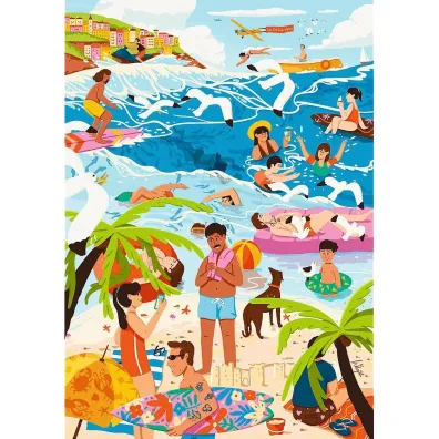 Puzzle 1000 el. W Wakacyjnym Ferworze Trefl