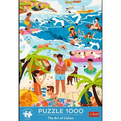 Puzzle 1000 W Wakacyjnym Ferworze TREFL