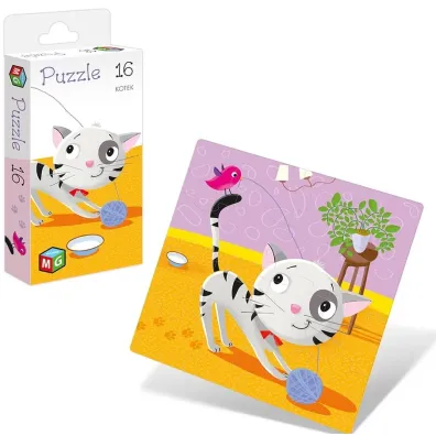 Puzzle 16 el. Kotek Multigra