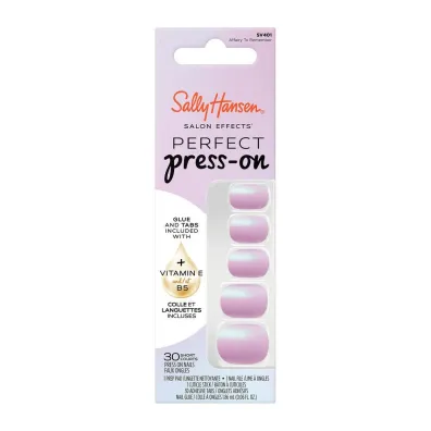 Sally Hansen Salon Effects Perfect Press On sztuczne paznokcie samoprzylepne Affairy To Remember 30 szt.