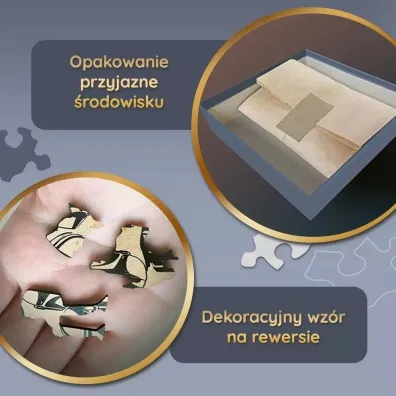 Puzzle drewniane 160 el. Zjednoczenie Trefl