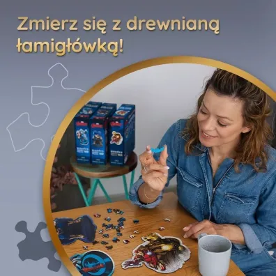Puzzle drewniane 160 el. Zjednoczenie Trefl