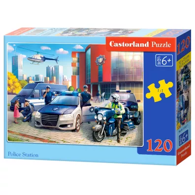 Puzzle 120 el. Police Station Castorland
