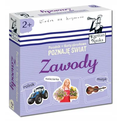 Zawody. Poznaj� �wiat. Karty obrazkowe. Kapitan Nauka