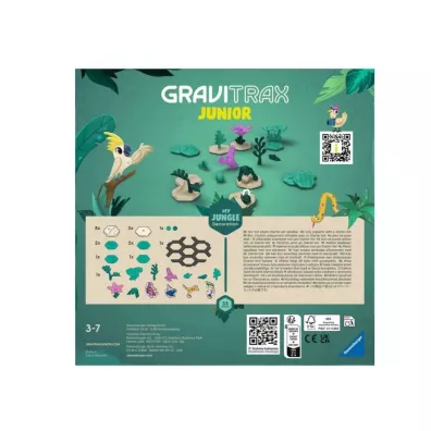 Gravitrax Junior - zestaw uzupe�niaj�cy D�ungla Ravensburger