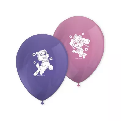Procos Zestaw balon�w Paw Patrol: Skye & Everest 8 szt.