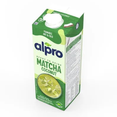 Alpro Nap�j kokosowo - sojowy z zielon� herbat� Matcha Zestaw 8 x 1 l