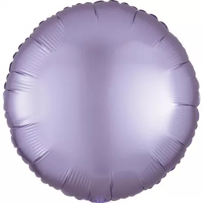 Amscan Balon foliowy Lustre Pastel lila okr�g�y 43cm