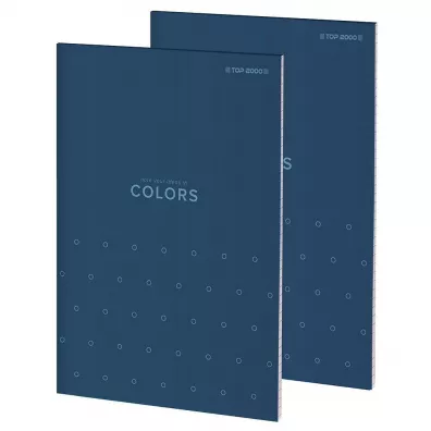 Top-2000 Blok notatnikowy A5 Colors 100 kartek 5 szt.