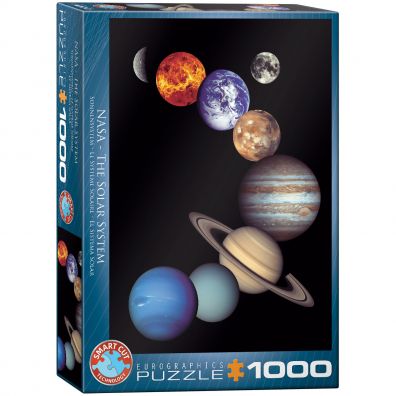 Puzzle 1000 el. Układ słoneczny NASA Eurographics