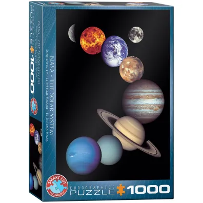 Puzzle 1000 el. Ukad soneczny NASA Eurographics