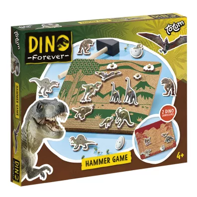 Zestaw stolarski Dinozaury gra Totum