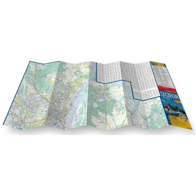 Szczecin plan miasta 1:22 000 laminat 2023
