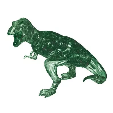 Puzzle 3D 49 el. Crystal Dinozaur T-Rex zielony Bard Centrum Gier