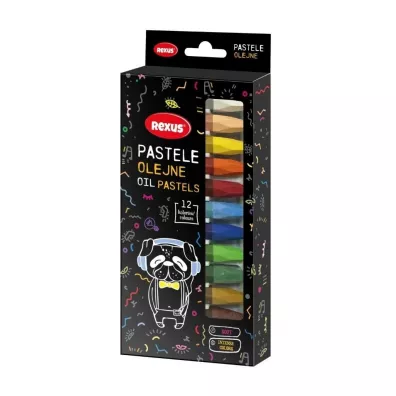 Beniamin Kredki pastelowe jumbo 12 kolor�w