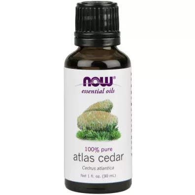 Now Foods 100% Olejek Cedrowy - Cedr Atlaski 30 ml