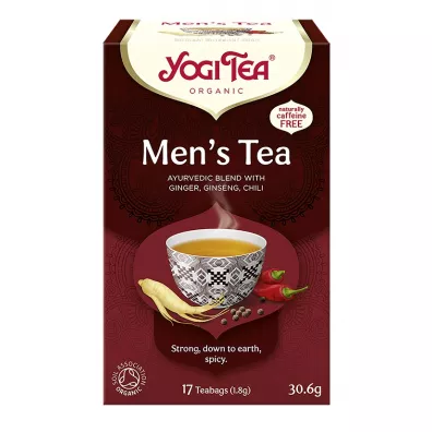 Yogi Tea Herbatka dla mczyzn (mens tea) 17 x 1.8 g Bio