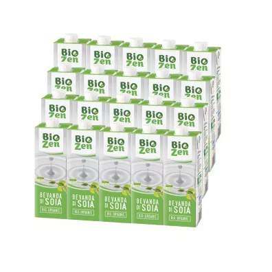 Biozen Napj sojowy naturalny bezglutenowy Zestaw 20 x 1 l Bio