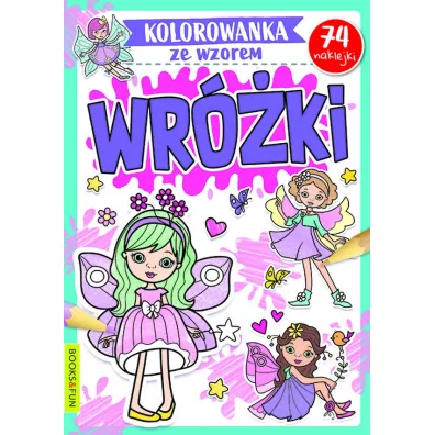 Wr�ki. Kolorowanka ze wzorem