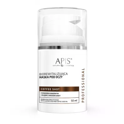 Apis Coffee Shot biorewitalizujca maska pod oczy 50 ml