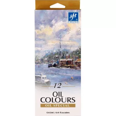 Titanum Farby olejne w tubie 12 x 12 ml