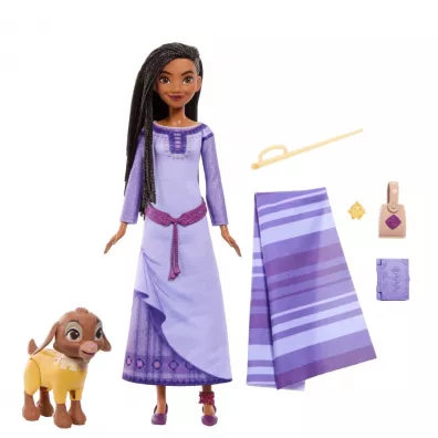Disney Wish. Asha z Rosas HPX25 Mattel