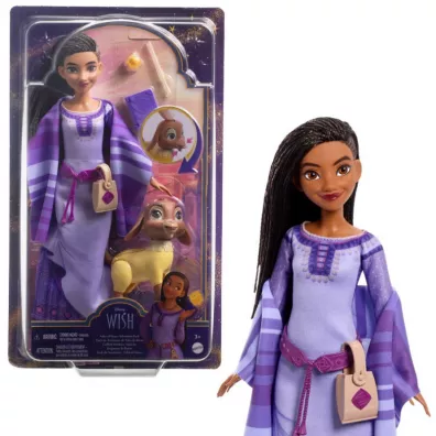 Disney Wish. Asha z Rosas HPX25 Mattel