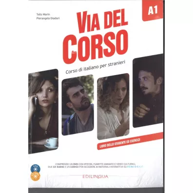 Via del Corso A1 podr. + �w. + 2CD + DVD - Pierangela Diadori, Telis Marin