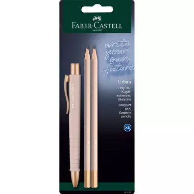 Faber-Castell D�ugopis Poly Ball Urban + 2 o��wki