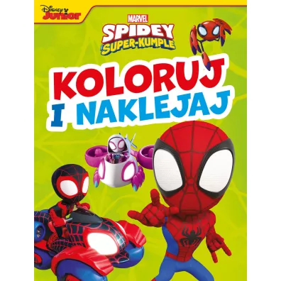 Koloruj i naklejaj! Marvel Spidey i Super-kumple