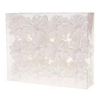 Rozette Rozetka rednia matowa biaa 8cm 36 szt.