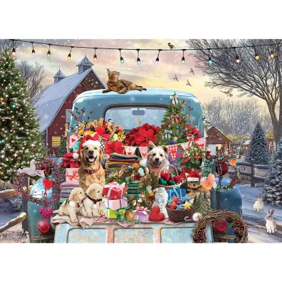 Puzzle 500 Zimowa przeja�d�ka 113769 Cobble Hill