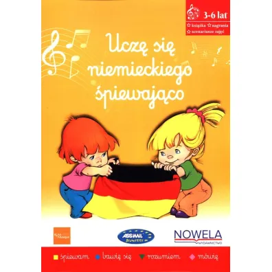 Audiobook Ucz� si� niemieckiego �piewaj�co ksi��ka z piosenkami 3-6 + online audio CD - Danuta Kin, Jolanta Kami�ska
