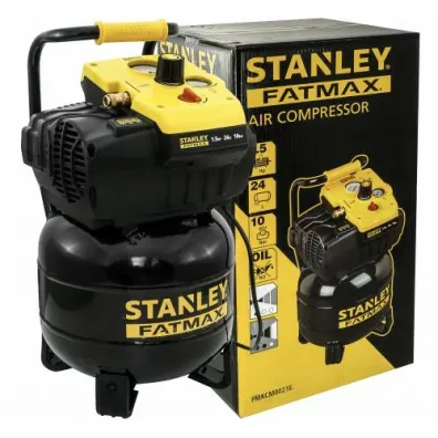 Stanley kompresor bezolejowy pionowy 24l/10bar fmxcm0021e