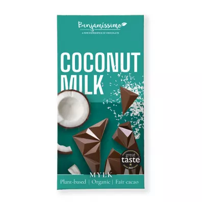 Benjamissimo Czekolada kokosowa bezglutenowa 60 g Bio